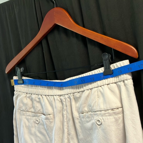 Zara wms L CREAM Casual Pants SZ L - Picture 11 of 11